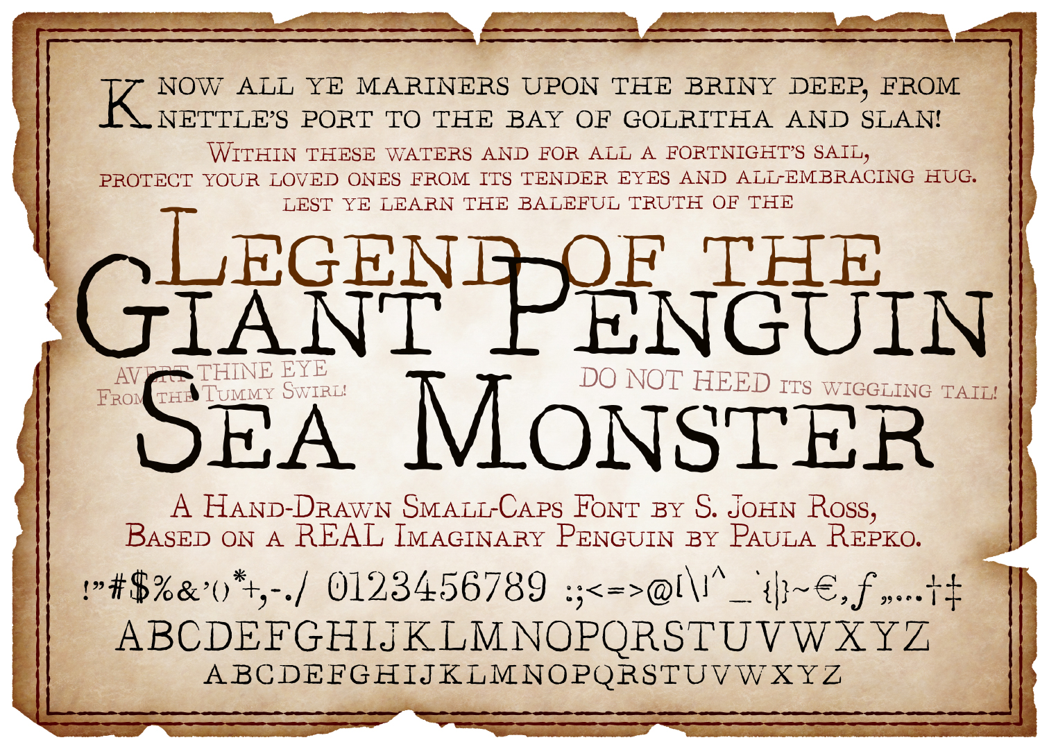 Legend of the Giant Penguin Sea Monster sample image