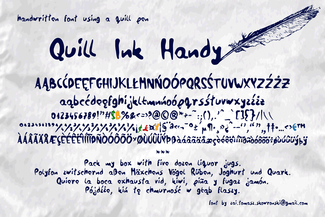 zai Quill Ink Handy sample image